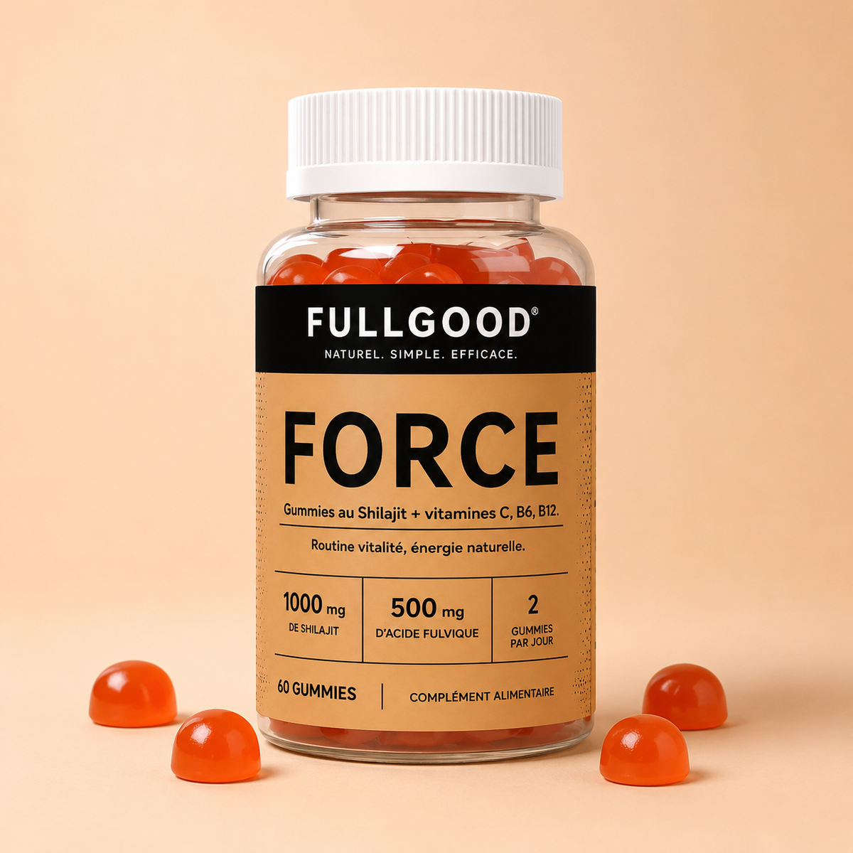 FORCE — Gummies Shilajit Premium 1000mg