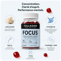 FOCUS — Gummies Lion's Mane + Vitamine B6