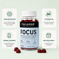 FOCUS — Gummies Lion's Mane + Vitamine B6