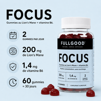 FOCUS — Gummies Lion's Mane + Vitamine B6