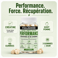 PERFORMANCE — Gummies Créatine Monohydrate  GOUT POMME