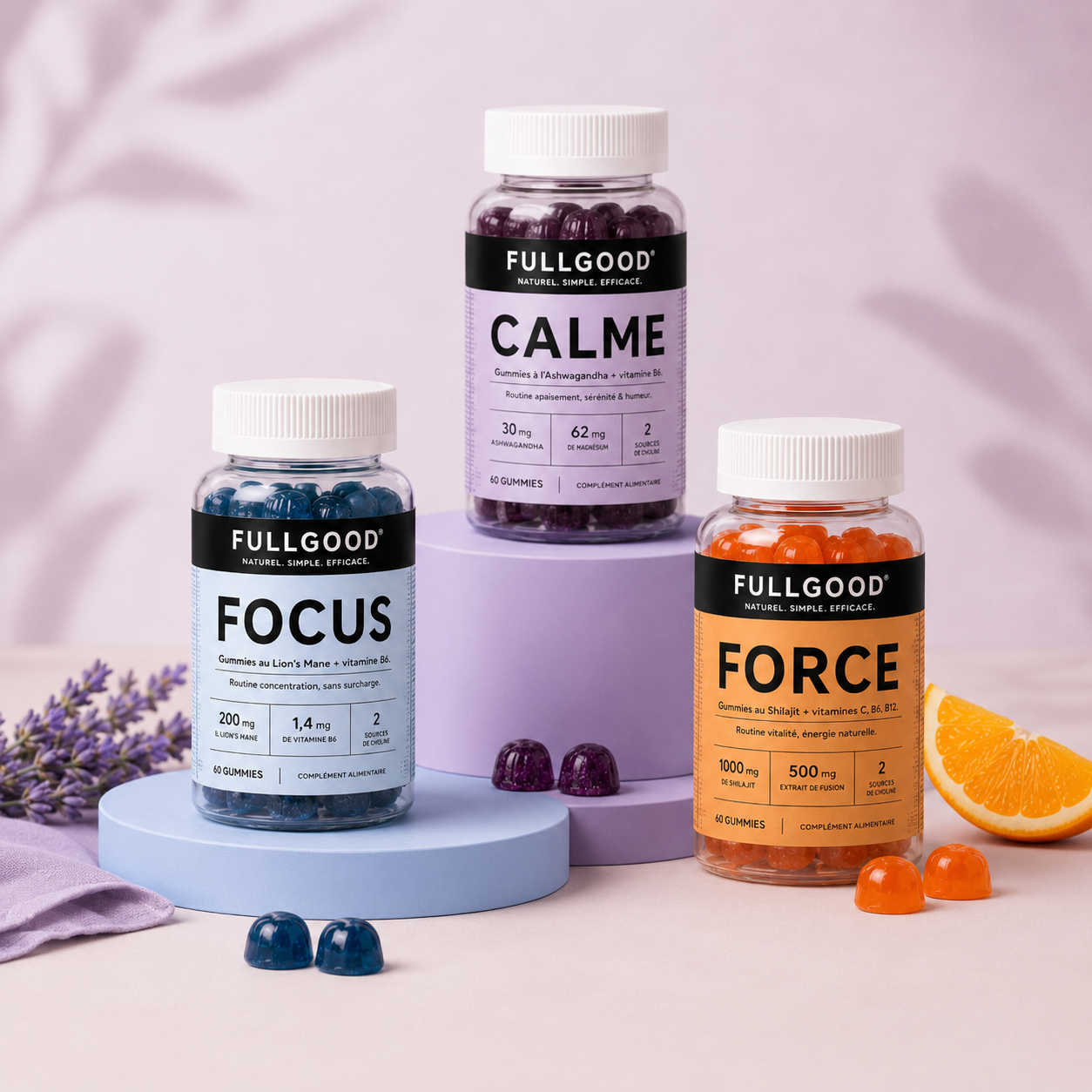 EASY REBOOT TRIO — Énergie · Focus · Calme