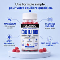 ÉQUILIBRE — Gummies Magnésium + Zinc + Vitamine B6