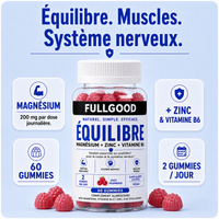 ÉQUILIBRE — Gummies Magnésium + Zinc + Vitamine B6