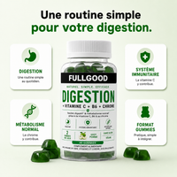 DIGESTION — Gummies Vinaigre de Cidre + Vitamine C + B6 + Chrome